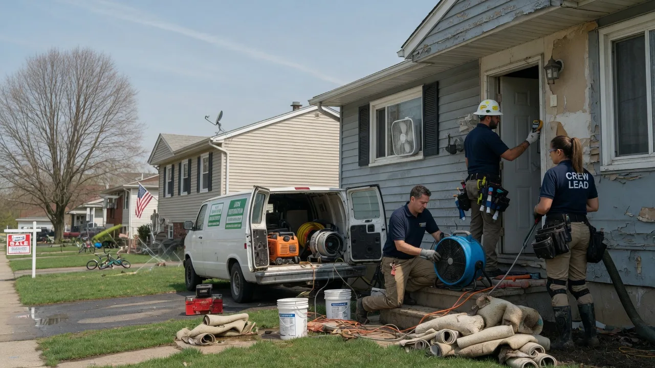 Flood Cleanup in Hurst, IL near me